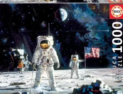 Educa - Legpuzzel - Eerste Man op de Maan - 1000 stukjes