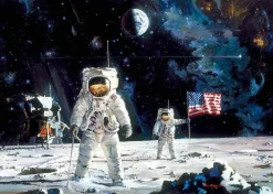 Educa - Legpuzzel - Eerste Man op de Maan - 1000 stukjes