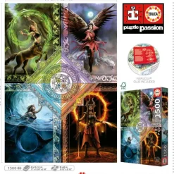 Educa - Legpuzzel - Elemental Magic Star Grafiek - 1500 stukjes