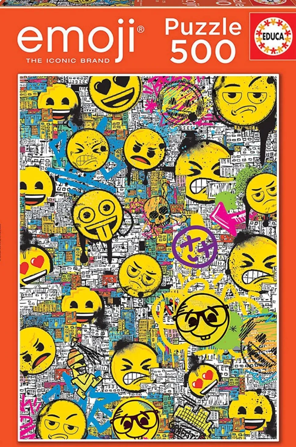 Educa - Legpuzzel - Emoji - 500 stukjes