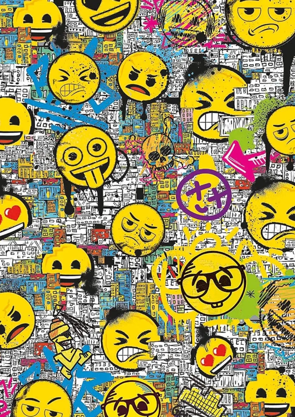 Educa - Legpuzzel - Emoji - 500 stukjes