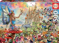 Educa - Legpuzzel - Feeën en Vlinders - 500 stukjes