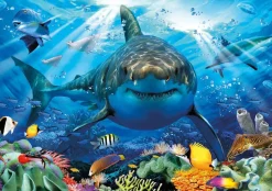 Educa - Legpuzzel - Grote Witte Haai - 500 stukjes