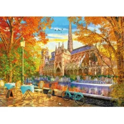 Educa - Legpuzzel - Herfst bij de Notre Dame - 1000 stukjes