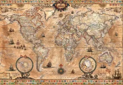 Educa - Legpuzzel - Historische Wereldkaart - 1000 stukjes