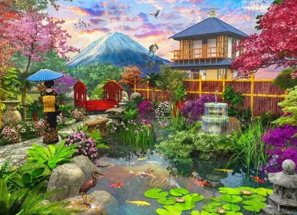 Educa - Legpuzzel - Japanse Tuin - 1500 stukjes