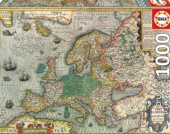 Educa - Legpuzzel - Kaart van Europa - 1000 stukjes