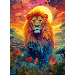 Educa - Legpuzzel - Majestieuse Leeuw - 500 stukjes