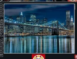 Educa - Legpuzzel - Manhattan Bij Nacht - 1000 stukjes