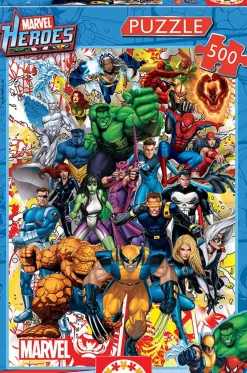 Educa - Legpuzzel - Marvel Heroes! - 500 stukjes