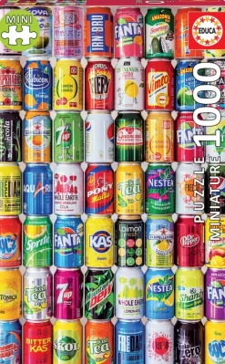 Educa - Legpuzzel - Miniatuur Blikjes II - 1000 stukjes