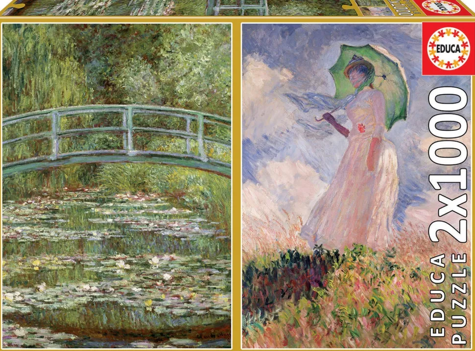 Educa - Legpuzzel - Monet - 2x1000 stukjes