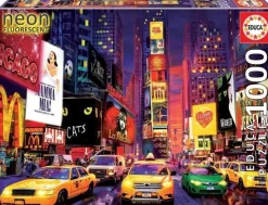 Educa - Legpuzzel - Neon, Times Square, New York - 1000 stukjes