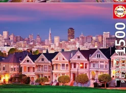 Educa - Legpuzzel - Painted Ladies, San Francisco - 1500 stukjes