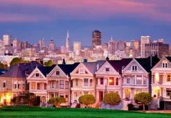 Educa - Legpuzzel - Painted Ladies, San Francisco - 1500 stukjes