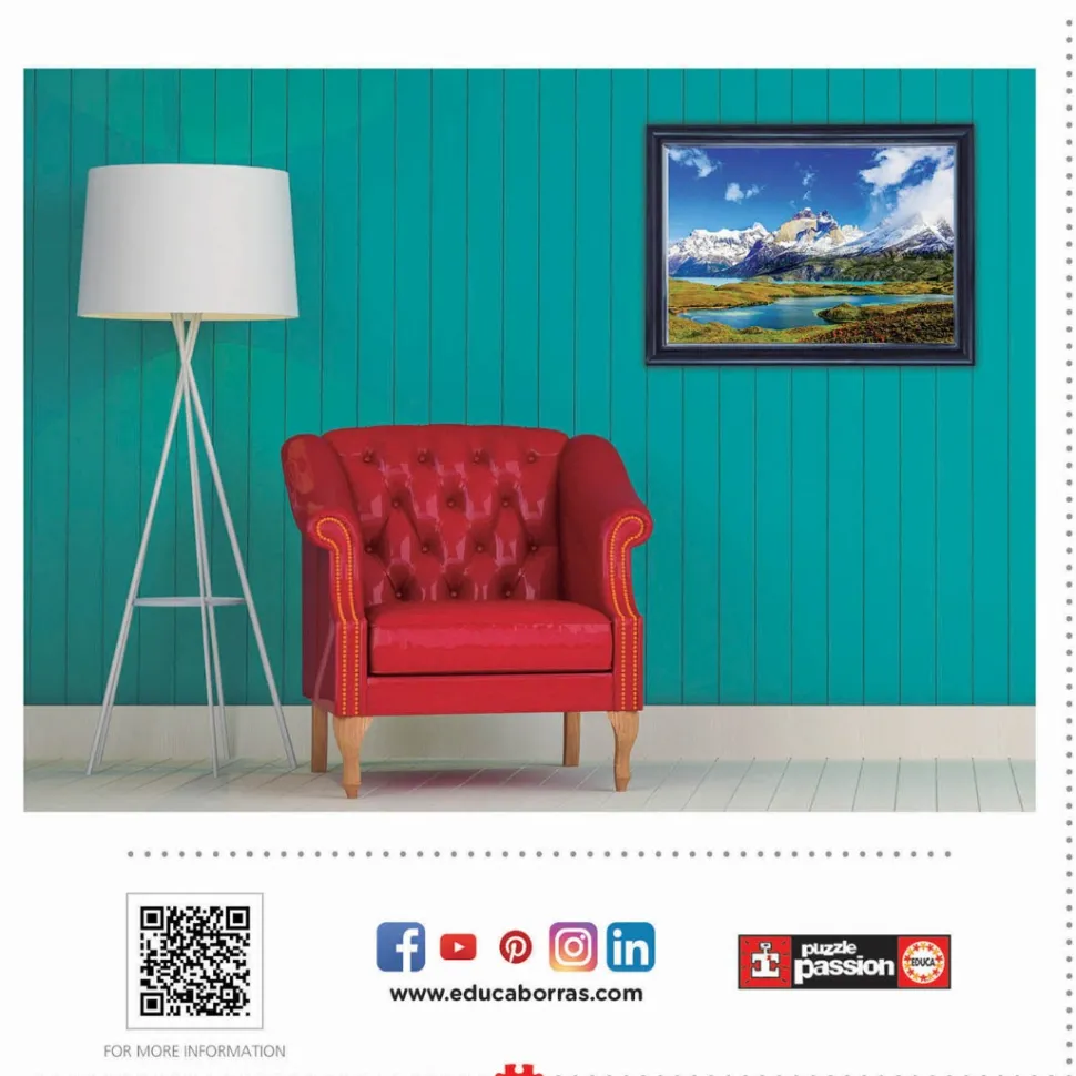 Educa - Legpuzzel - Patagonie - 1000 stukjes