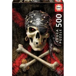 Educa - Legpuzzel - Piratenschedel - 500 stukjes