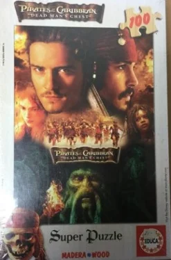 Educa - Legpuzzel - Pirates of the Caribbean II (hout) - 100 stukjes
