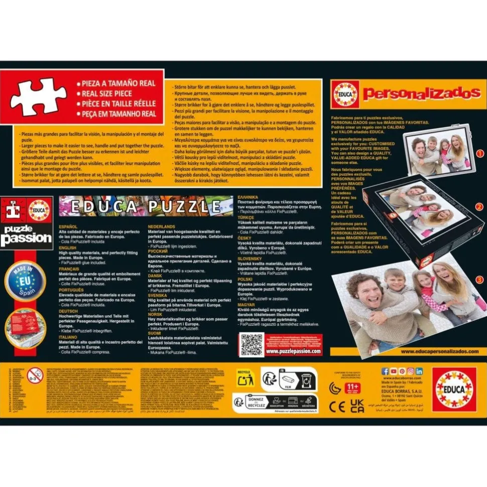 Educa - Legpuzzel - Planeet van Vuur en IJs - 500XL stukjes