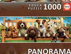 Educa - Legpuzzel - Puppies op de Bank - 1000 stukjes