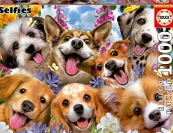 Educa - Legpuzzel - Puppies Selfie - 1000 stukjes
