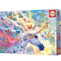 Educa - Legpuzzel - Regenboog Eenhoorn - 500 stukjes