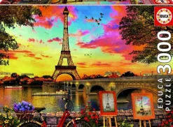 Educa - Legpuzzel - Sunset in Paris - 3000 stukjes