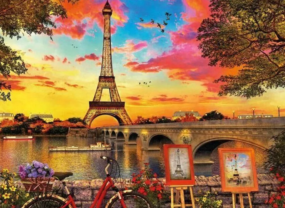 Educa - Legpuzzel - Sunset in Paris - 3000 stukjes