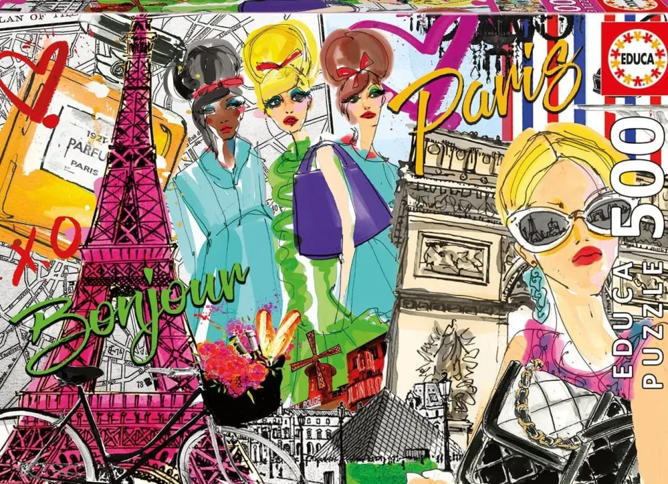 Educa - Legpuzzel - Take Me to Paris - 500 stukjes