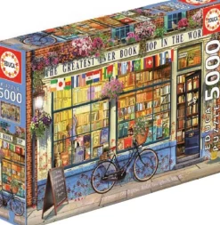 Educa - Legpuzzel - The Greatest Bookshop in the World - 5000 stukjes