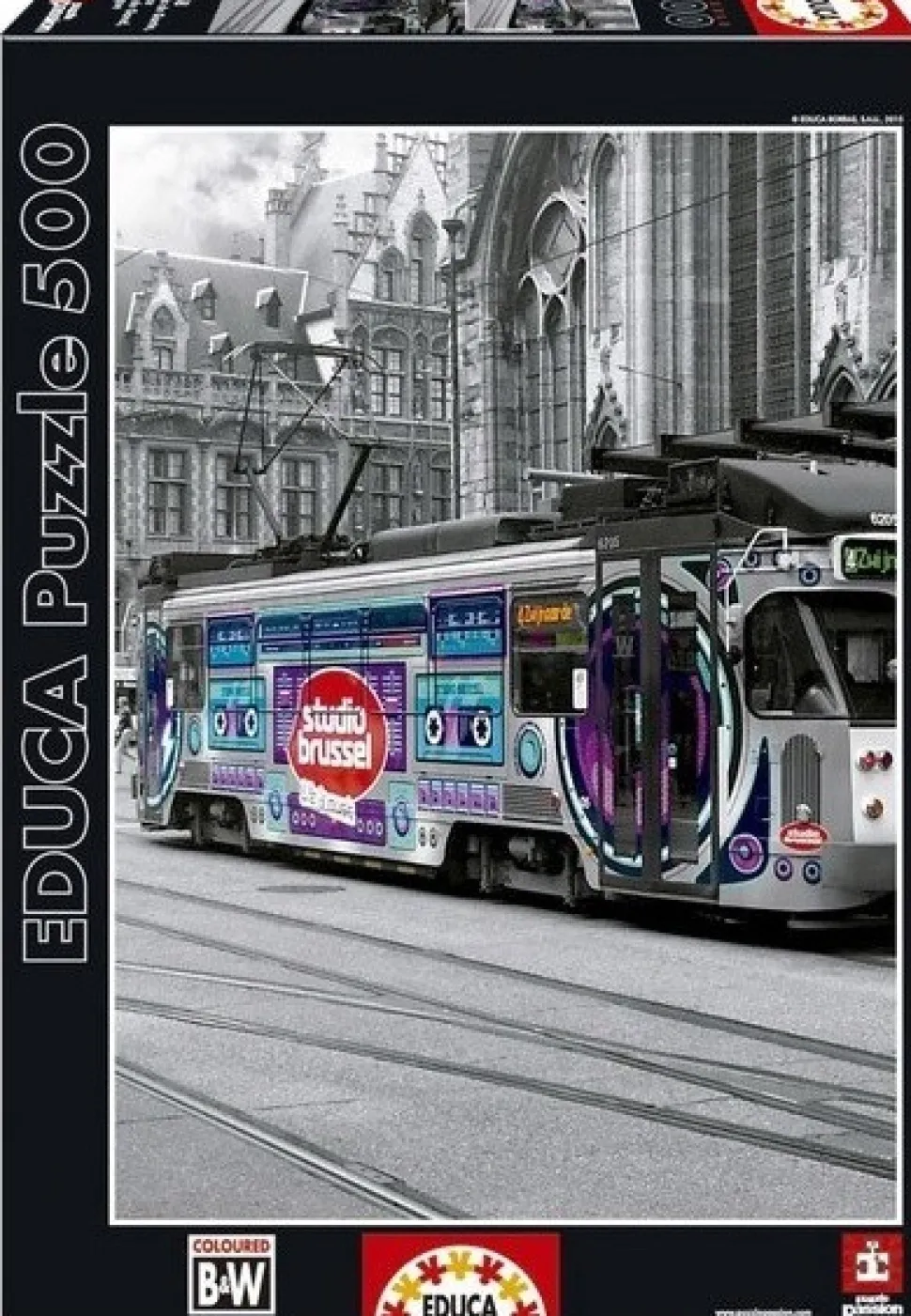 Educa - Legpuzzel - Tram de Gand, België - 500 stukjes
