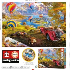 Educa - Legpuzzel - Vallei van de Luchtballonnen - 3000 stukjes