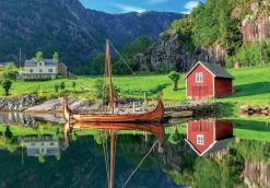 Educa - Legpuzzel - Vikkingschip - 1500 stukjes