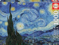Educa - Legpuzzel - Vincent van Gogh - Sterrennnacht - 1000 stukjes