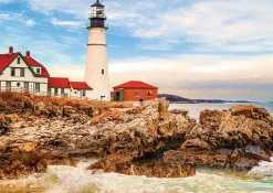 Educa - Legpuzzel - Vuurtoren op de Rotsen - 1500 stukjes