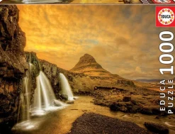 Educa - Legpuzzel - Waterval Chute, IJsland - 1000 stukjes