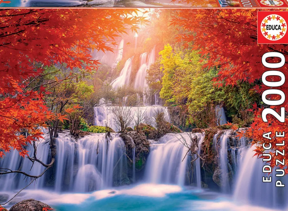 Educa - Legpuzzel - Waterval in Thailand - 2000 stukjes