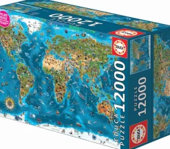 Educa - Legpuzzel - Wereld Wonderen - 12000 stukjes