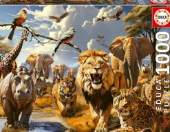 Educa - Legpuzzel - Wilde Dieren - 1000 stukjes