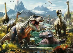 Educa - Legpuzzel - Woeste Dinosaurussen - 1000 stukjes