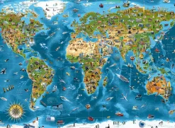 Educa - Legpuzzel - Wonderen van de Wereld - 1000 stukjes