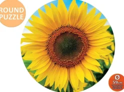 Educa - Legpuzzel - Zonnebloem (Rond) - 800 stukjes