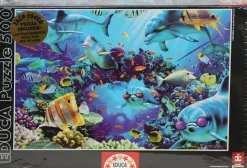 Educa - Legpuzzel - Zonovergoten Zee - 500 stukjes