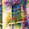 Enjoy - Legpuzzel - Bloemen Balkon - 1000 stukjes