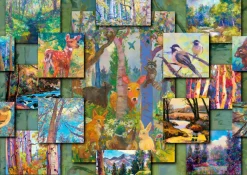 Enjoy - Legpuzzel - Bos Collage - 1000 stukjes