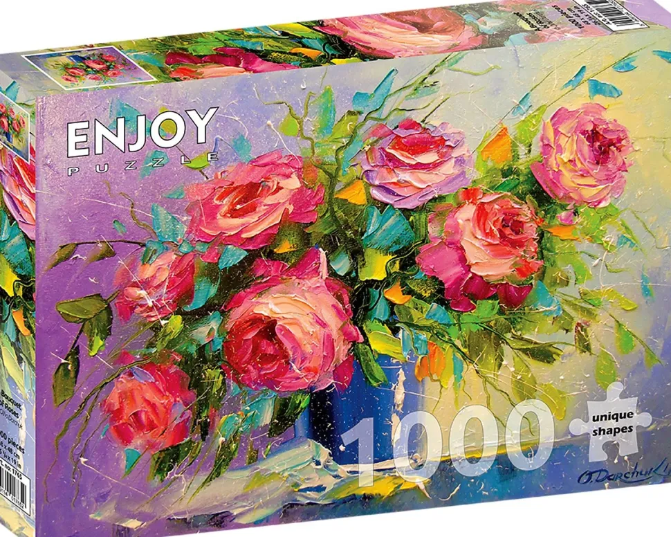 Enjoy - Legpuzzel - Een Boeket Rozen - 1000 stukjes