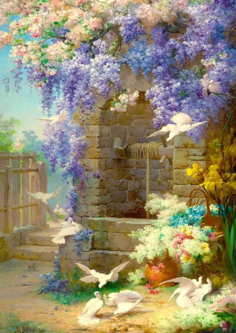 Enjoy - Legpuzzel - Eugene Bidau Le Printemps - 1000 stukjes