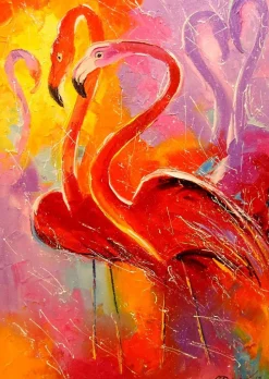 Enjoy - Legpuzzel - Flamingo - 1000 stukjes