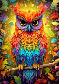 Enjoy - Legpuzzel - Herfstachtige Uil - 1000 stukjes