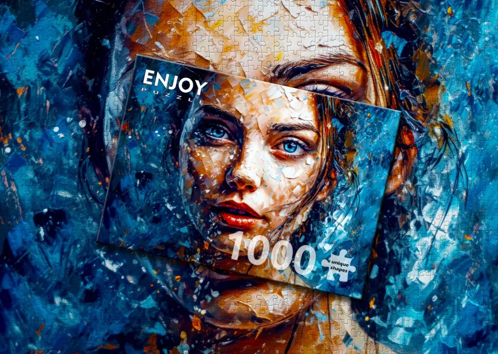 Enjoy - Legpuzzel - IJzige Blik - 1000 stukjes